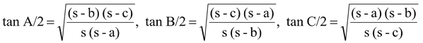 Properties of Triangles