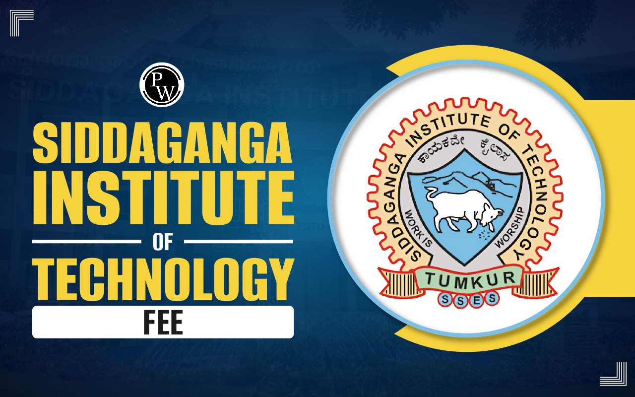 Siddaganga Institute of Technology Fees
