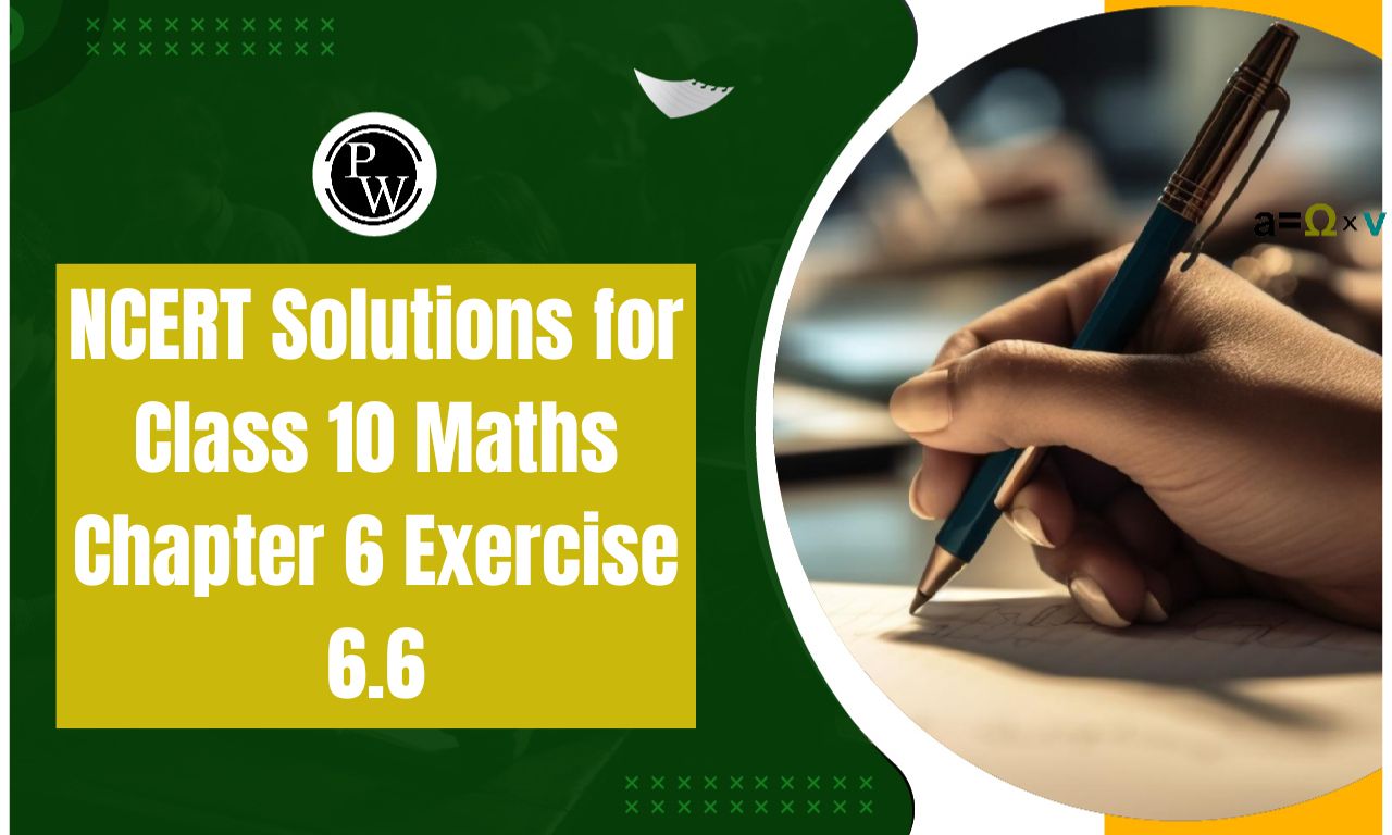NCERT Solutions for Class 10 Maths Chapter 6 Exercise 6.6