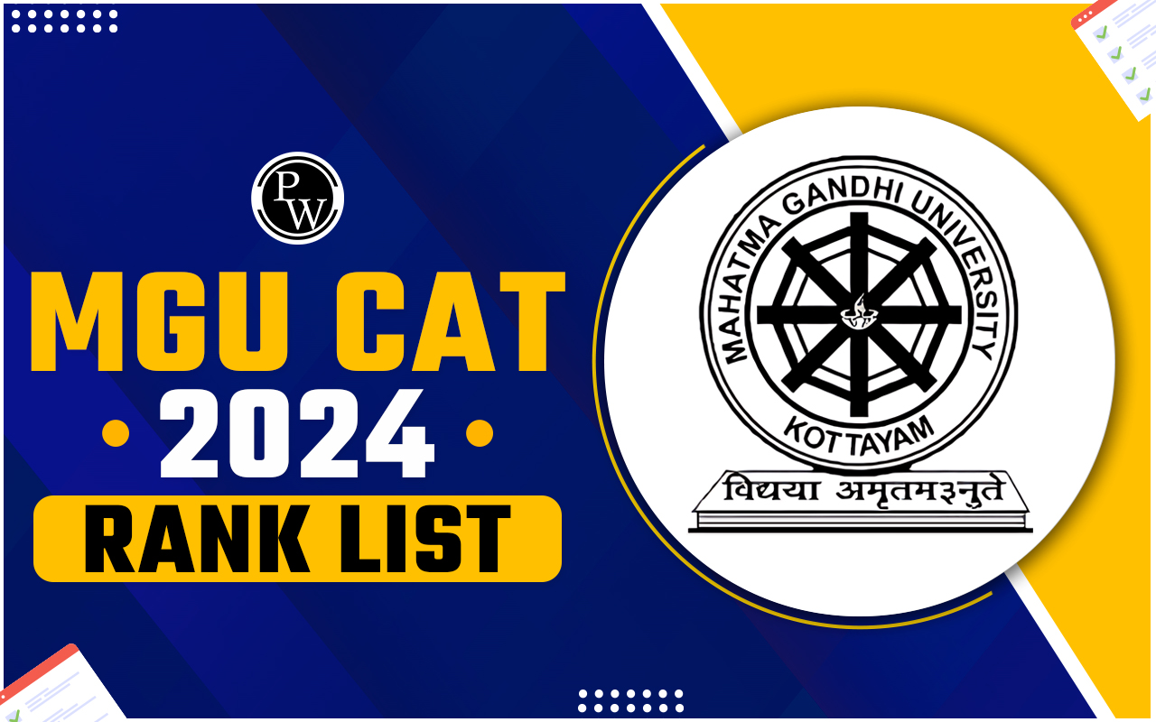 MGU CAT 2024 Rank List