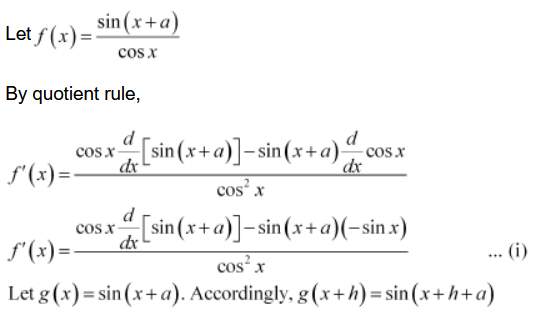 chapter 13-Limits and Derivatives Miscellaneous Exercise