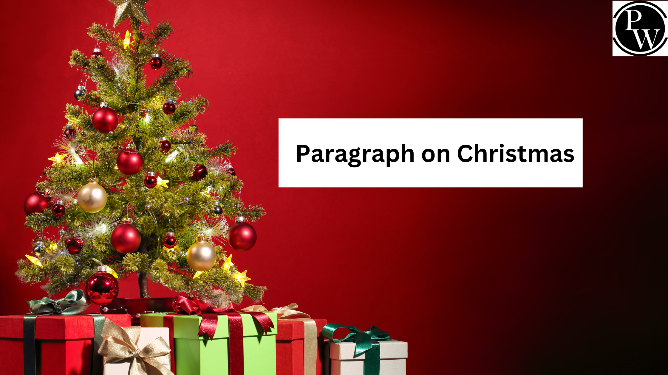 Paragraph on Christmas in English for Childrens