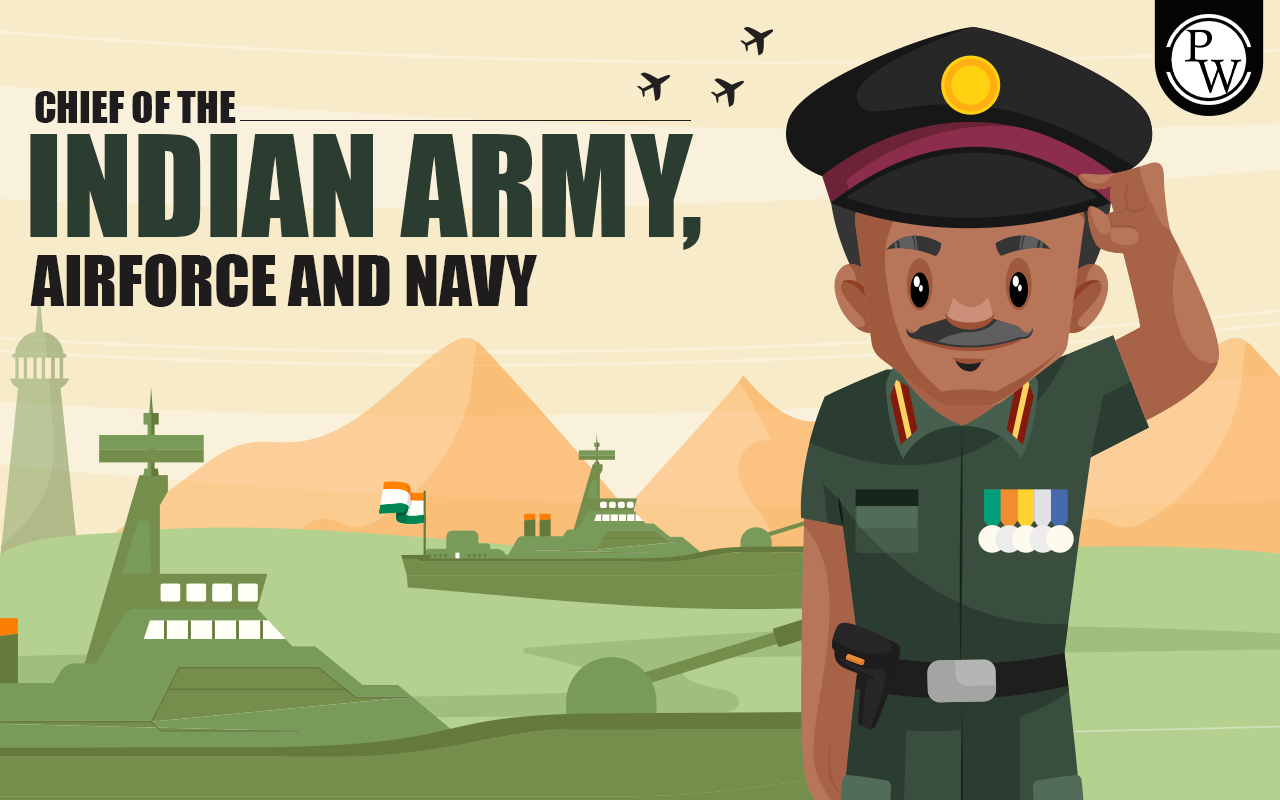 Chief of The Indian Army, Airforce and Navy
