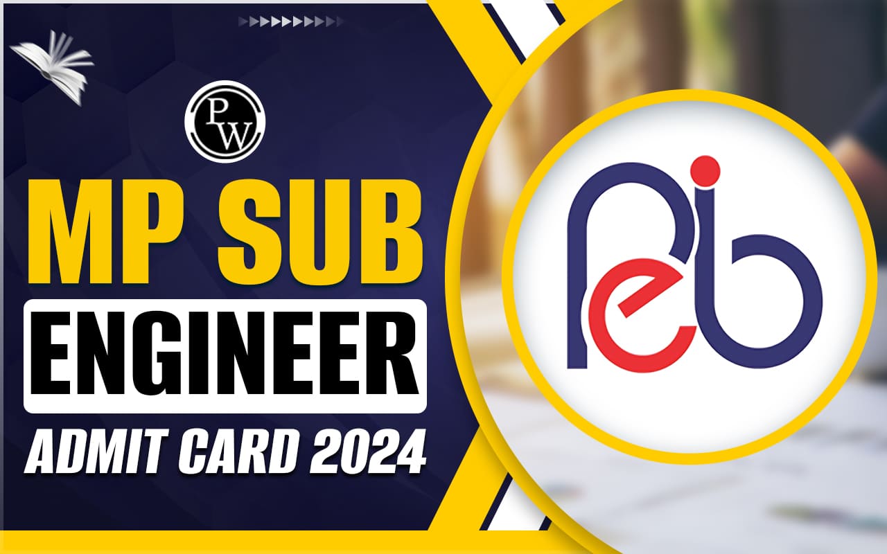 MP Sub Engineer Admit Card 2024