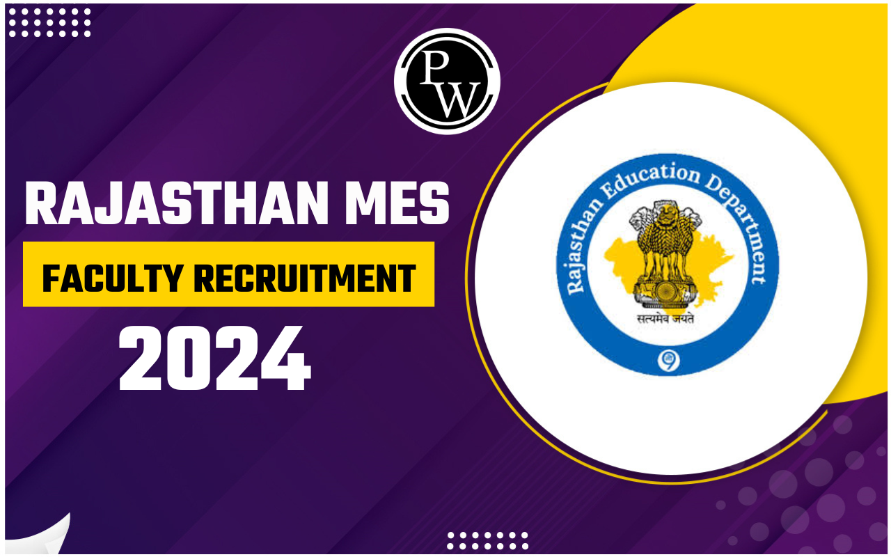 Rajasthan MES Faculty Recruitment 2024