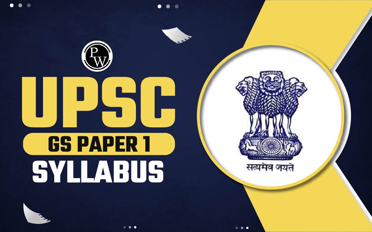 UPSC GS Paper 1 Syllabus