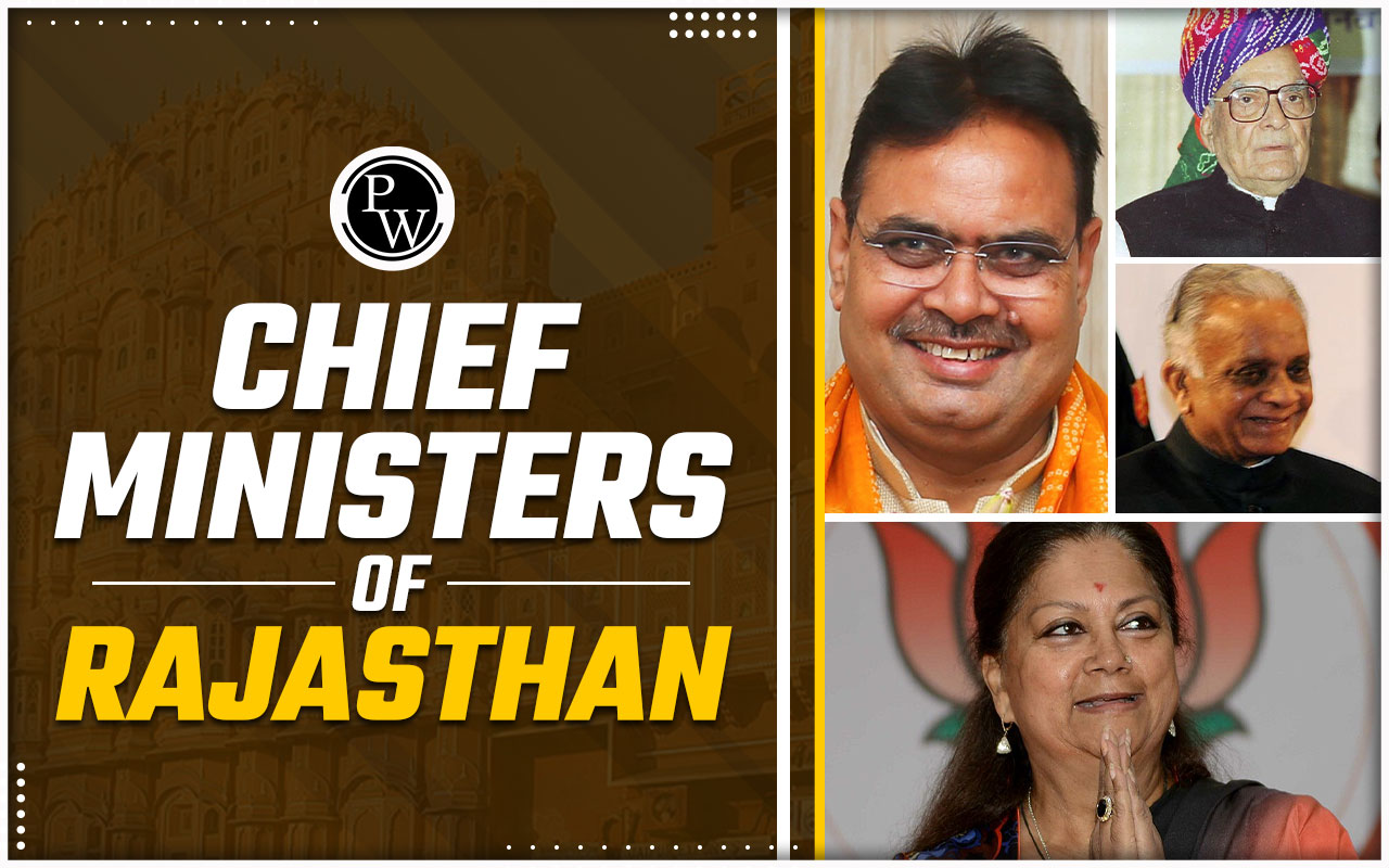 Chief Ministers of Rajasthan