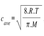 Average Speed of Gas Molecules