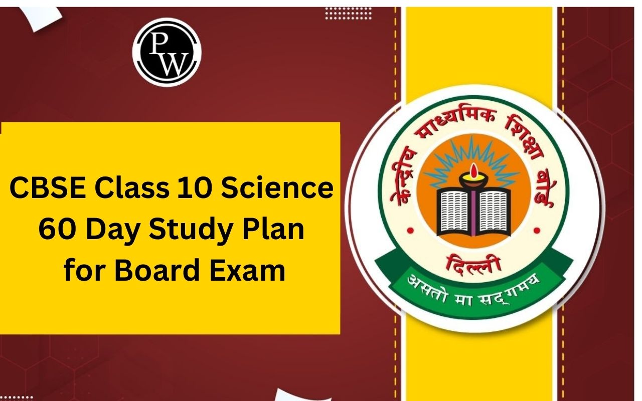 CBSE Class 10 Science 60 Day Study Plan for Board Exam