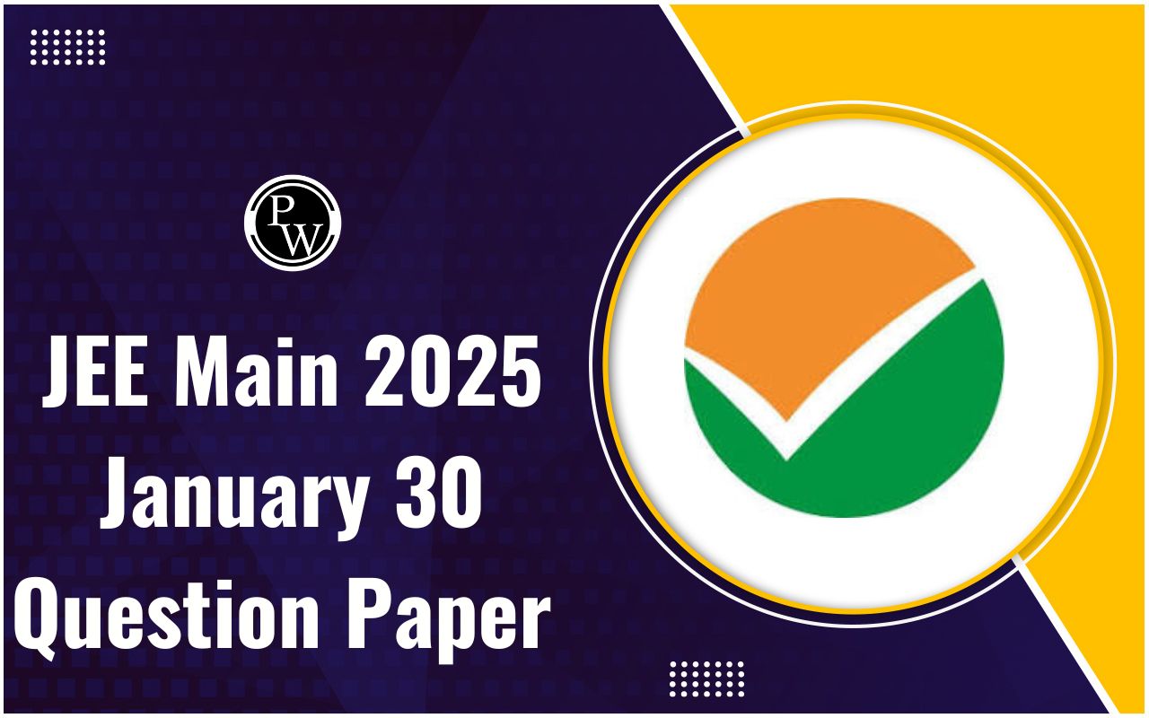 JEE Main 2025 January 30 Question Paper