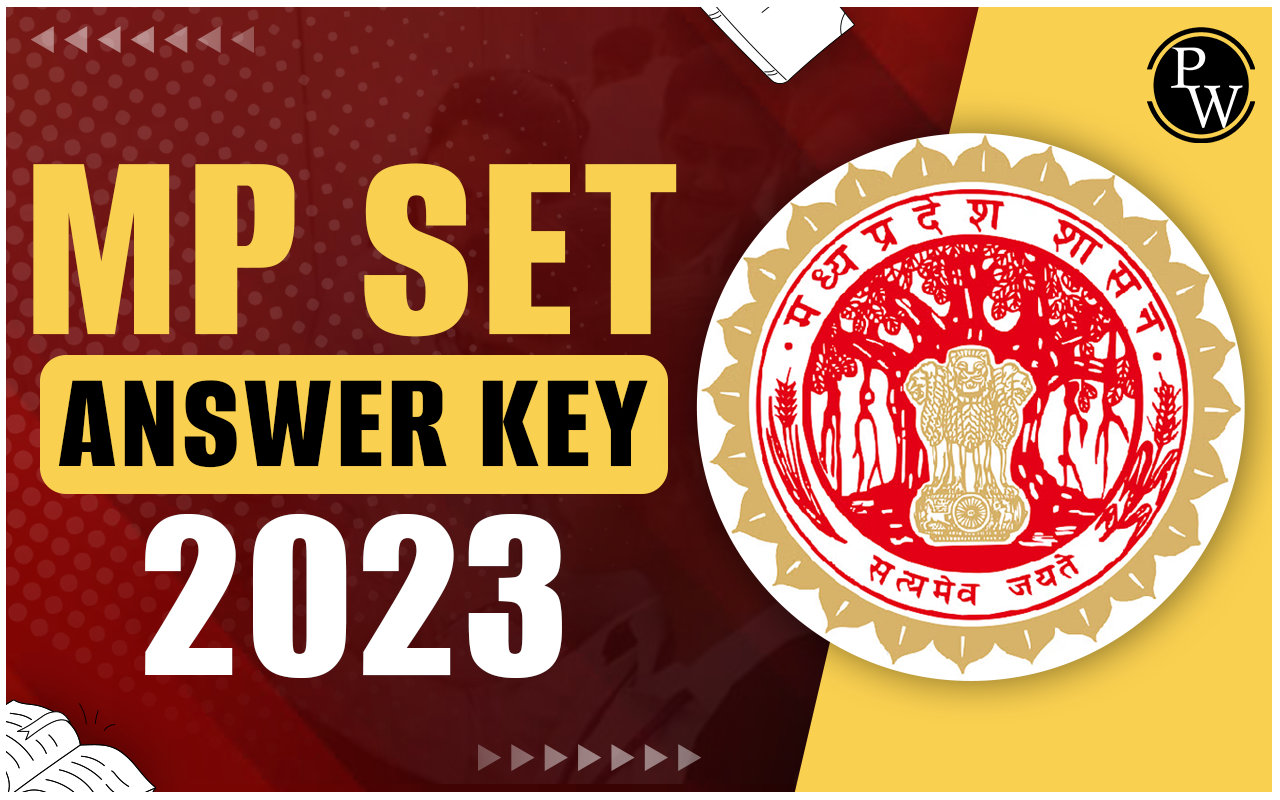 MP SET Answer Key 2023