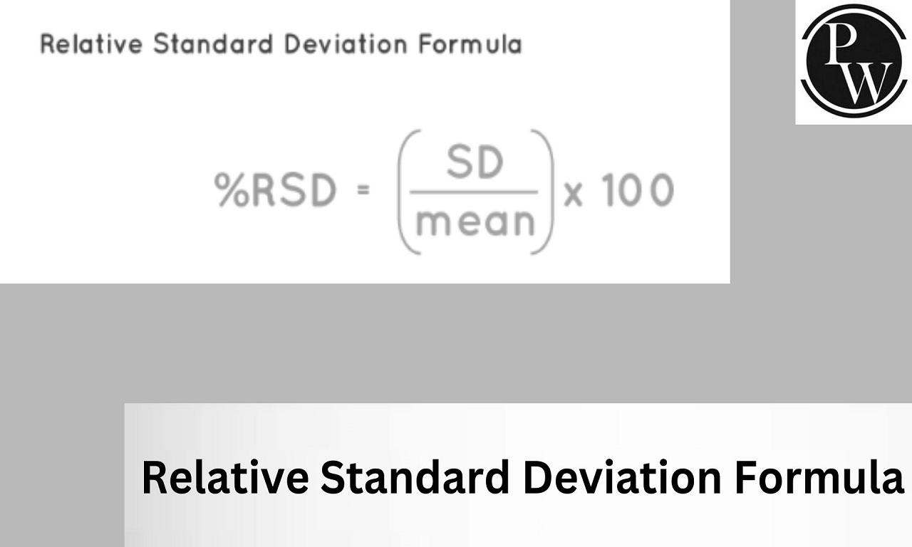 Relative Standard Deviation Formula