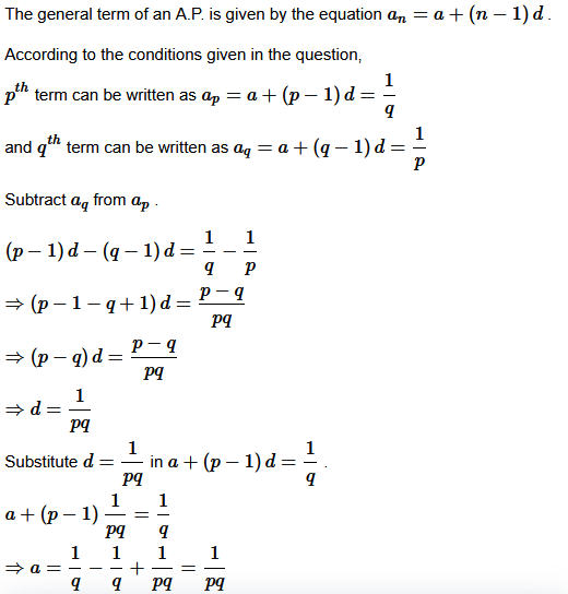 NCERT Solutions for Class 11 Maths Chapter 9