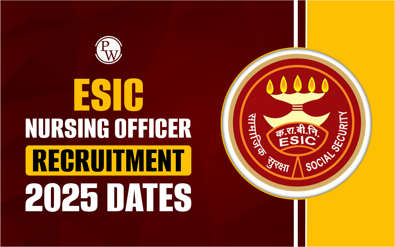 ESIC Nursing Officer Exam Dates 2025