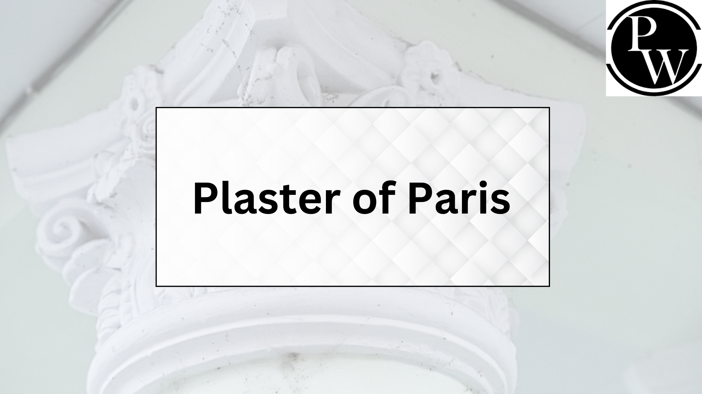 Plaster of Paris Formula