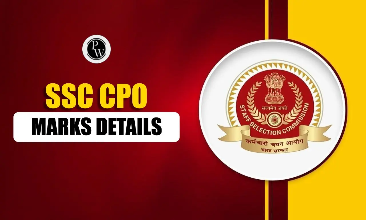 SSC CPO Marks 2024
