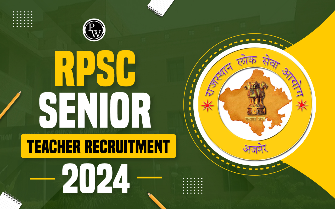 RPSC Senior Teacher Recruitment 2024
