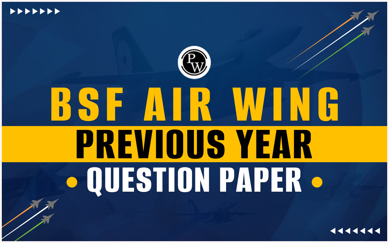 BSF Air wing Previous year Question Paper