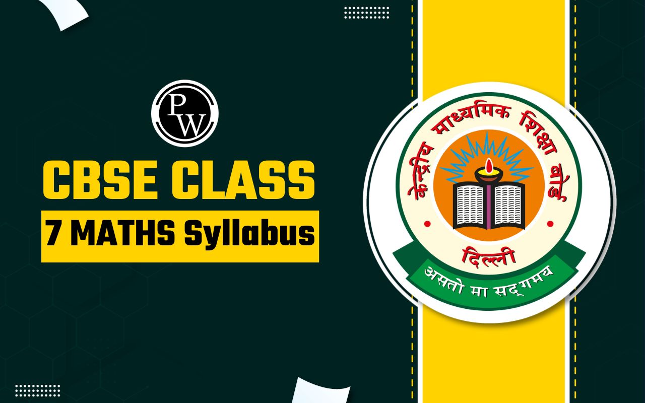 CBSE CLASS 7 MATHS SYLLABUS