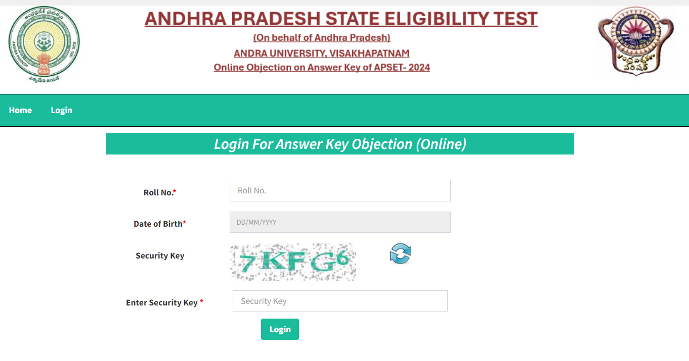 AP SET Answer Key 2024