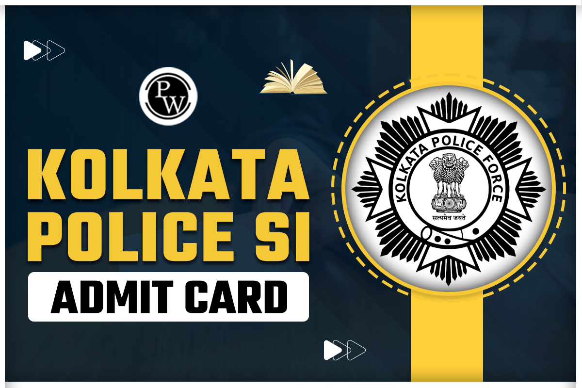 Kolkata Police SI Admit Card