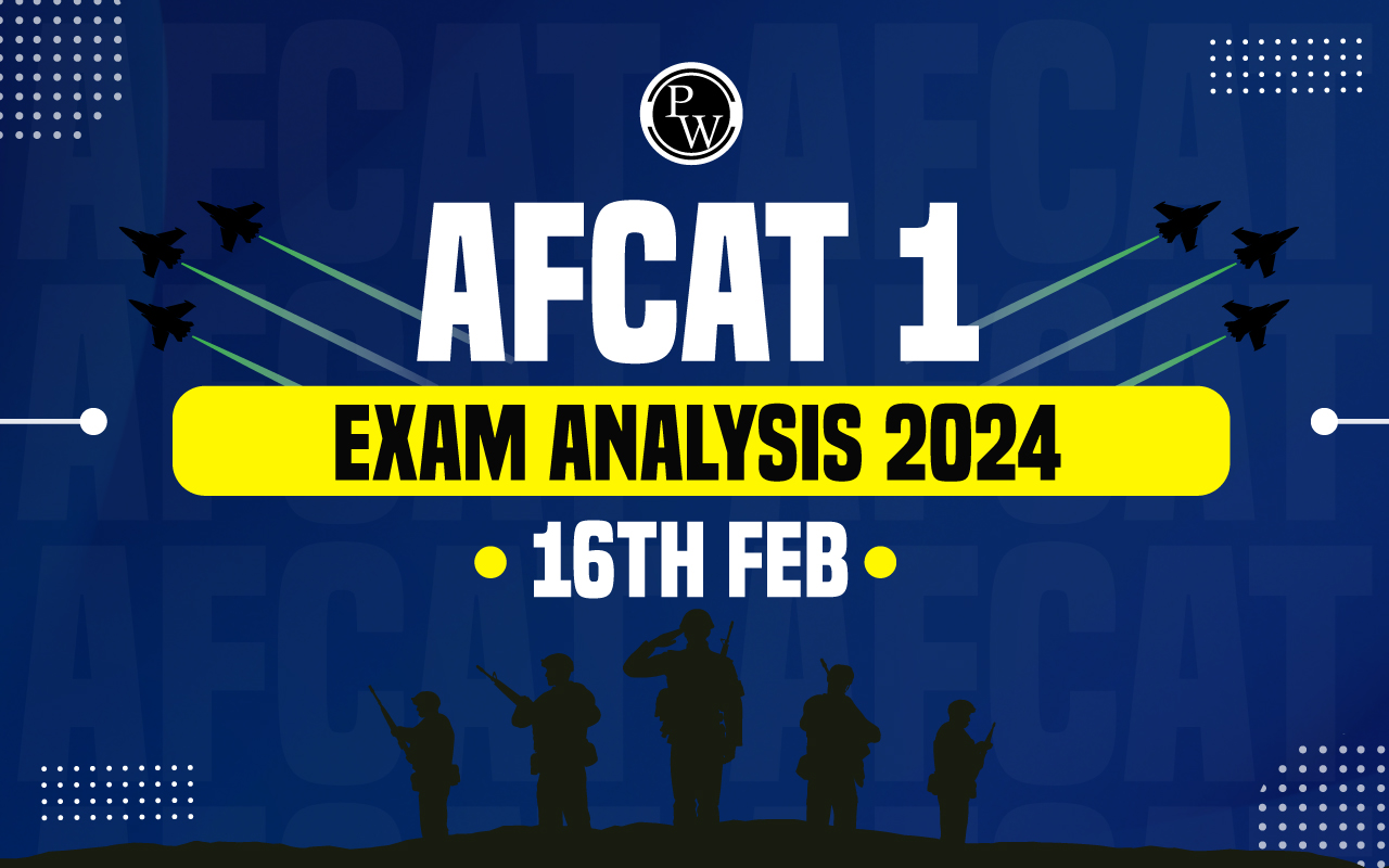 AFCAT 1 Exam Analysis 2024 16 Feb