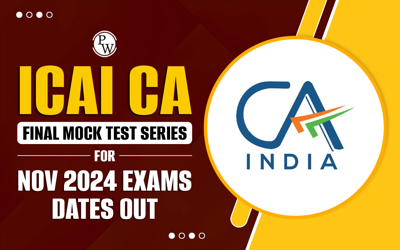 CA Final Mock Test Series Nov 2024