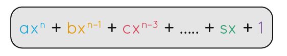 Polynomials Formula