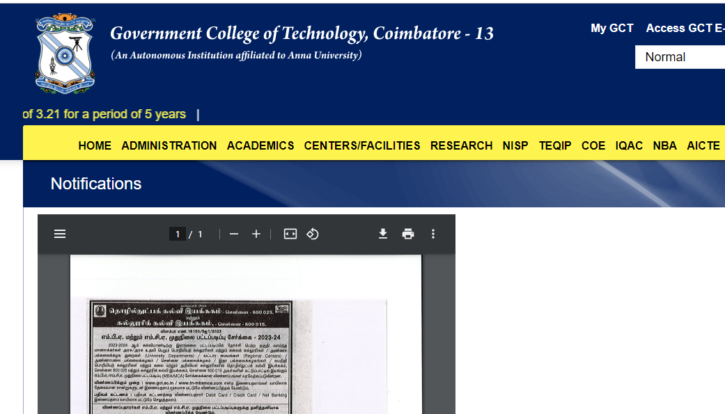 TANCET 2024 Supplementary Counselling Starts Today; 11146 MBA Seats on Offer