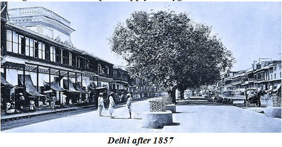 delhi after 1857