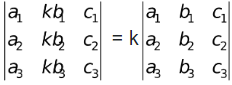 Properties of Determinants