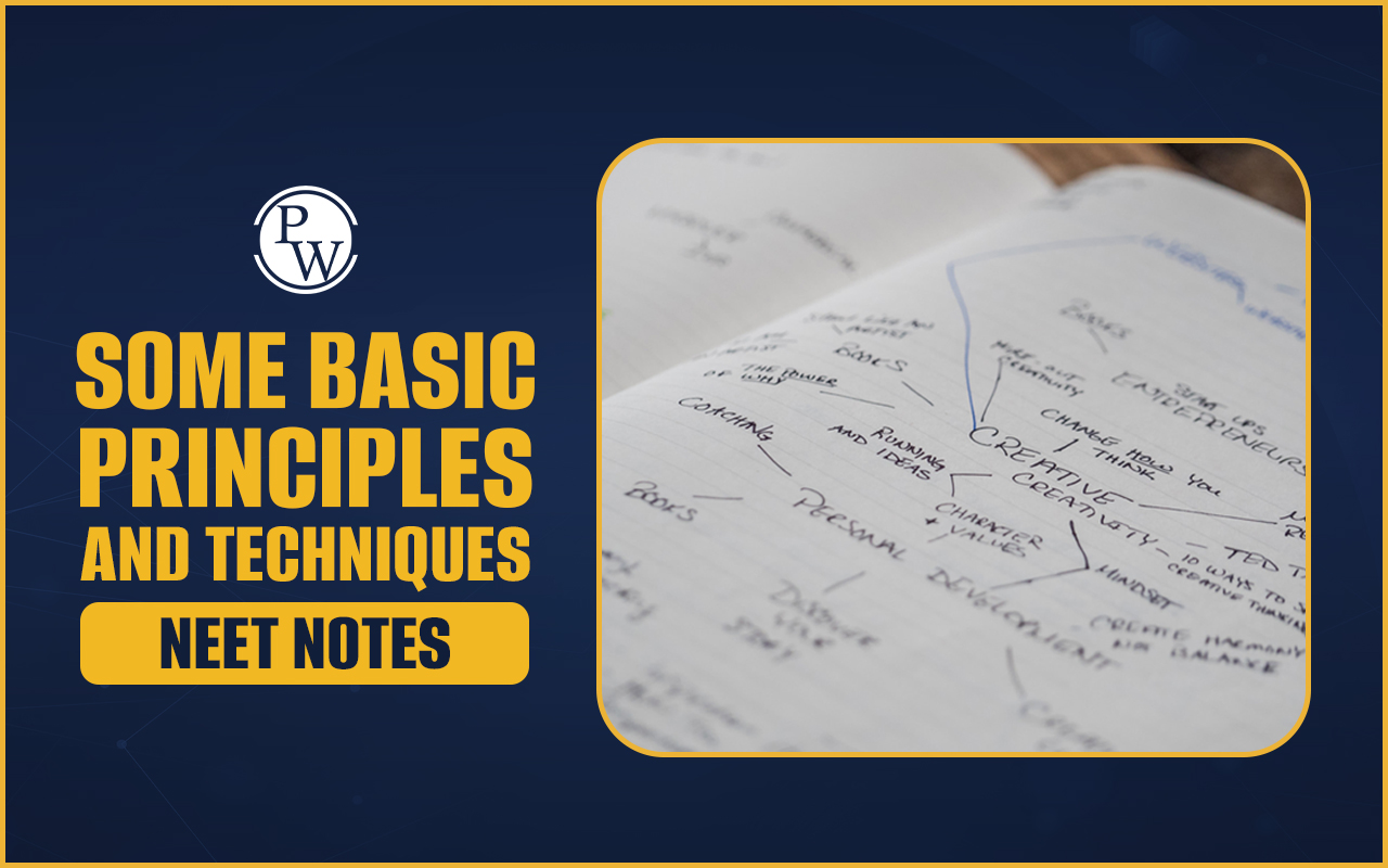 Some Basic Principles and Techniques NEET Notes PDF