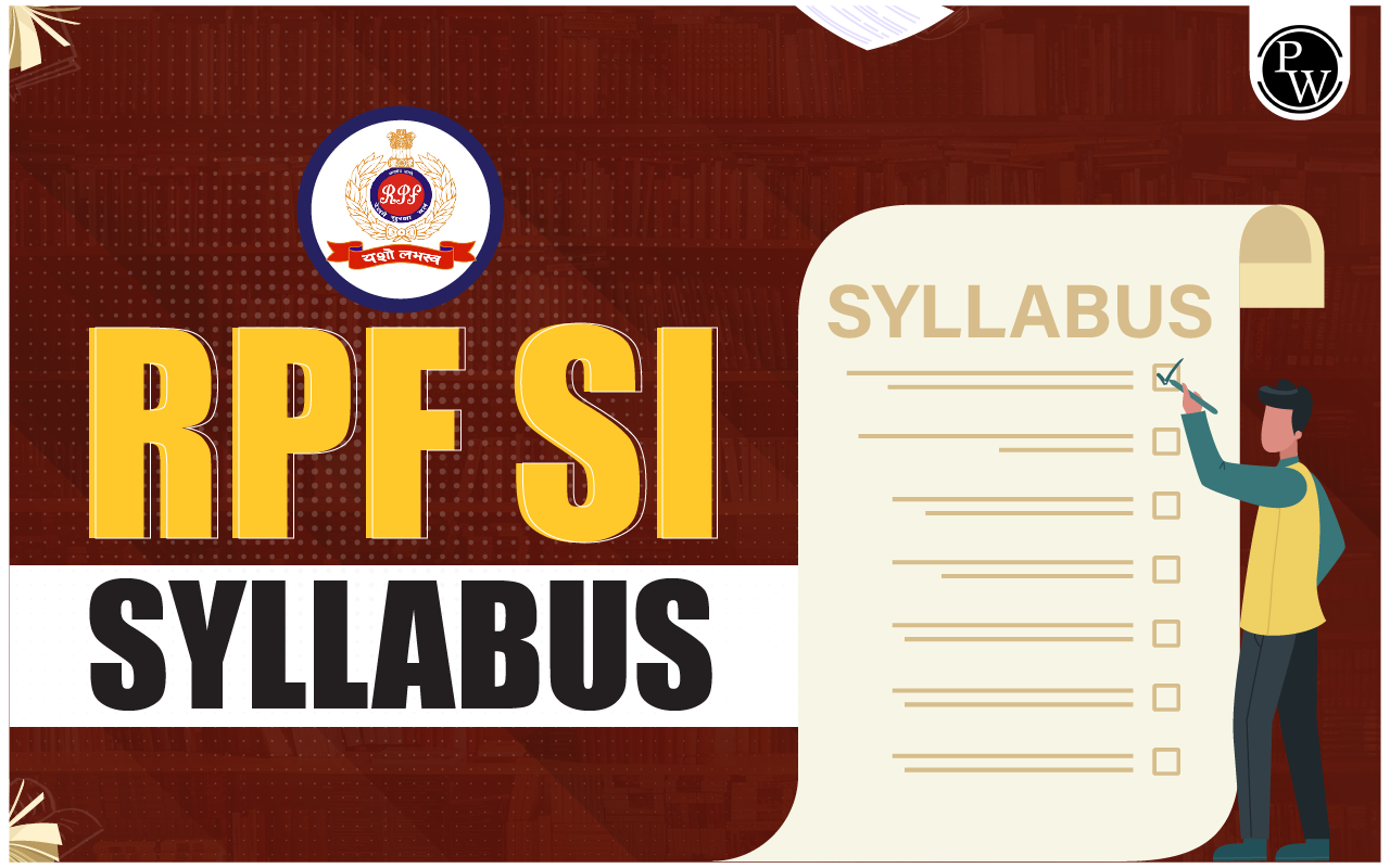 RPF SI Syllabus 2024