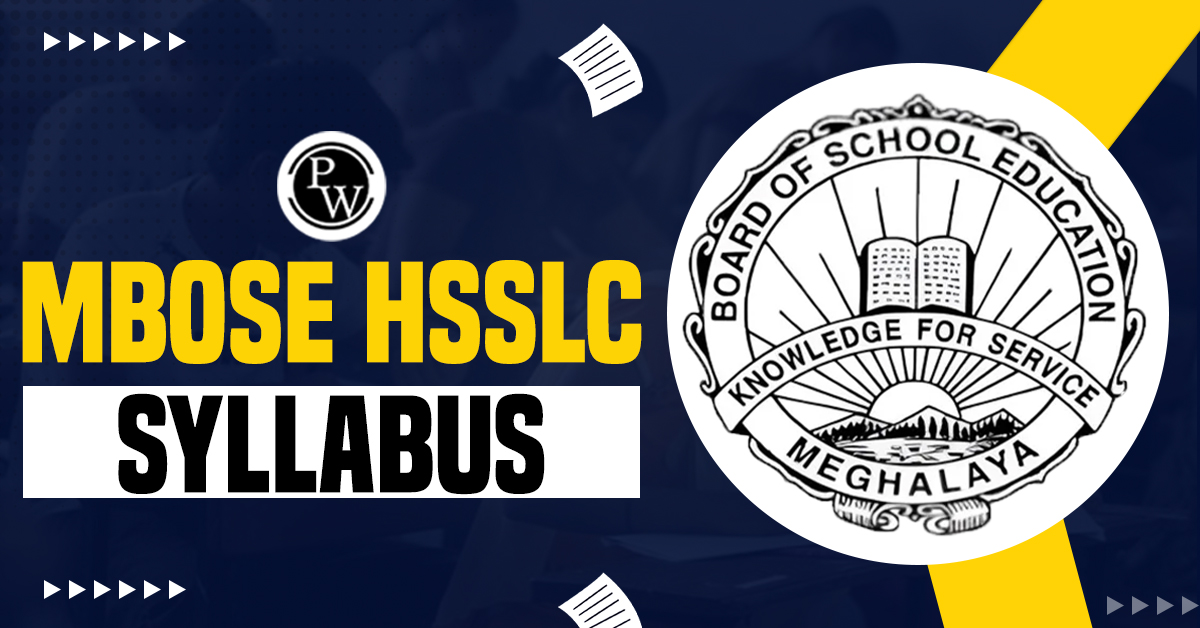 MBOSE HSSLC Syllabus 2024-25