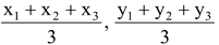 Centroid Of A Triangle