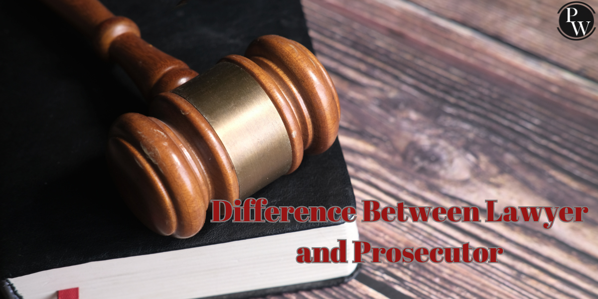 Difference Between Lawyer and Prosecutor