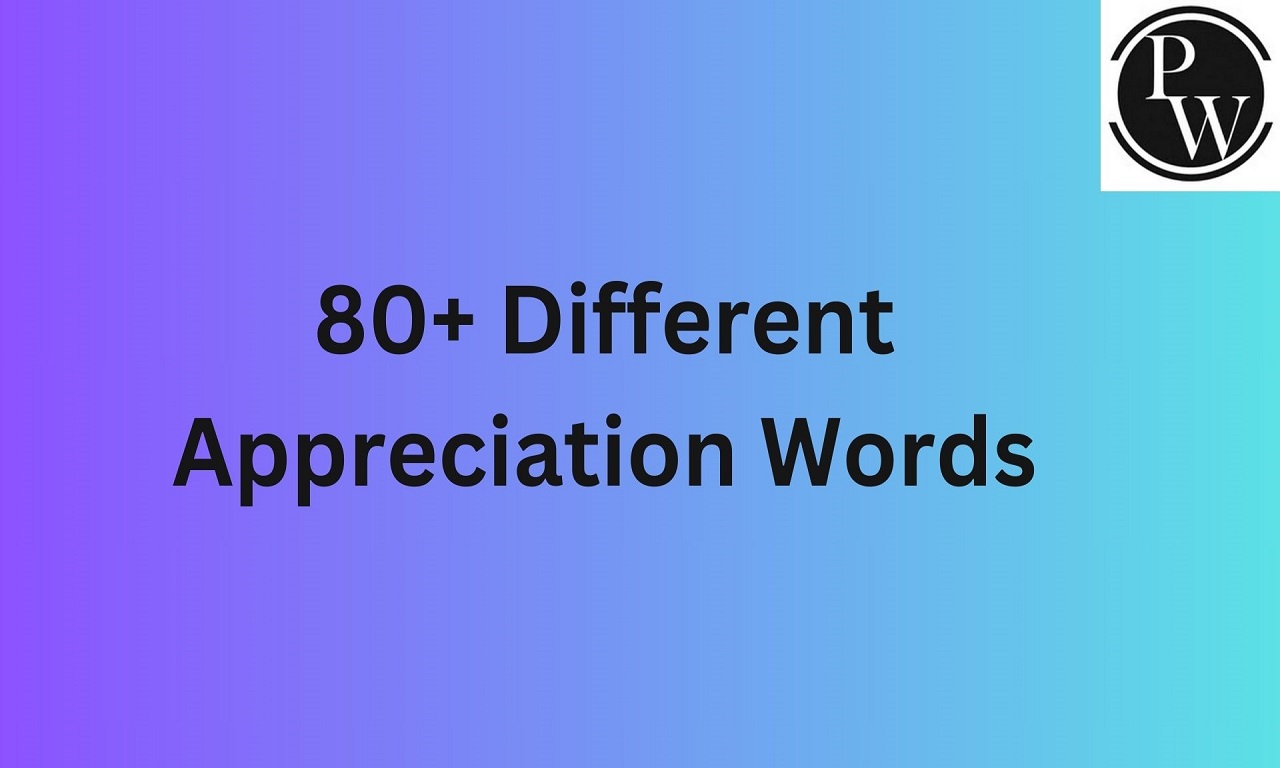 Appreciation Words