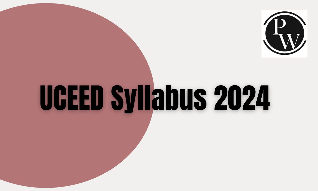 UCEED Syllabus 2024, Check Revised Topic wise Syllabus