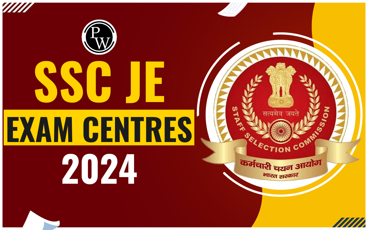 SSC JE Exam Centres 2024