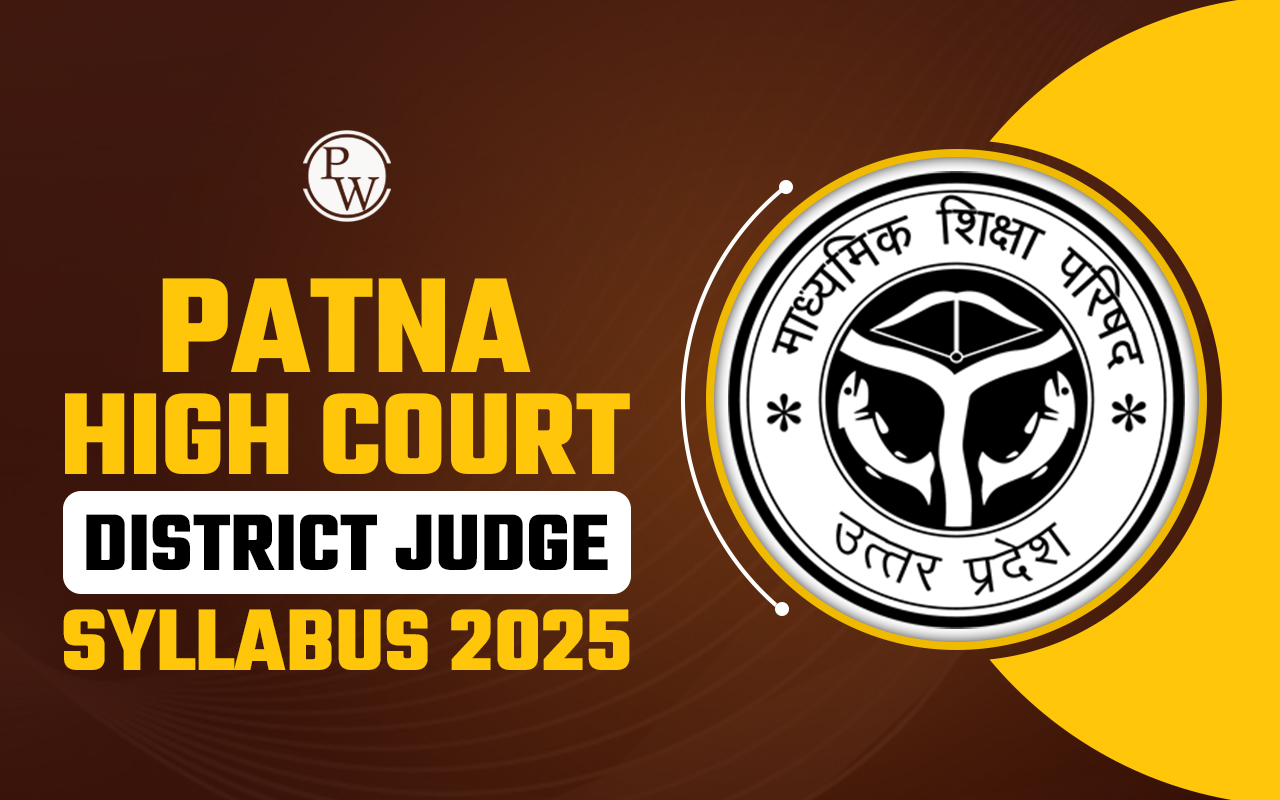 Patna High Court District Judge Syllabus 2025