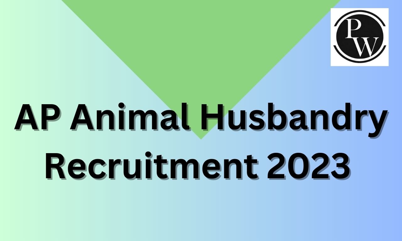 AP Animal Husbandry Recruitment 2023