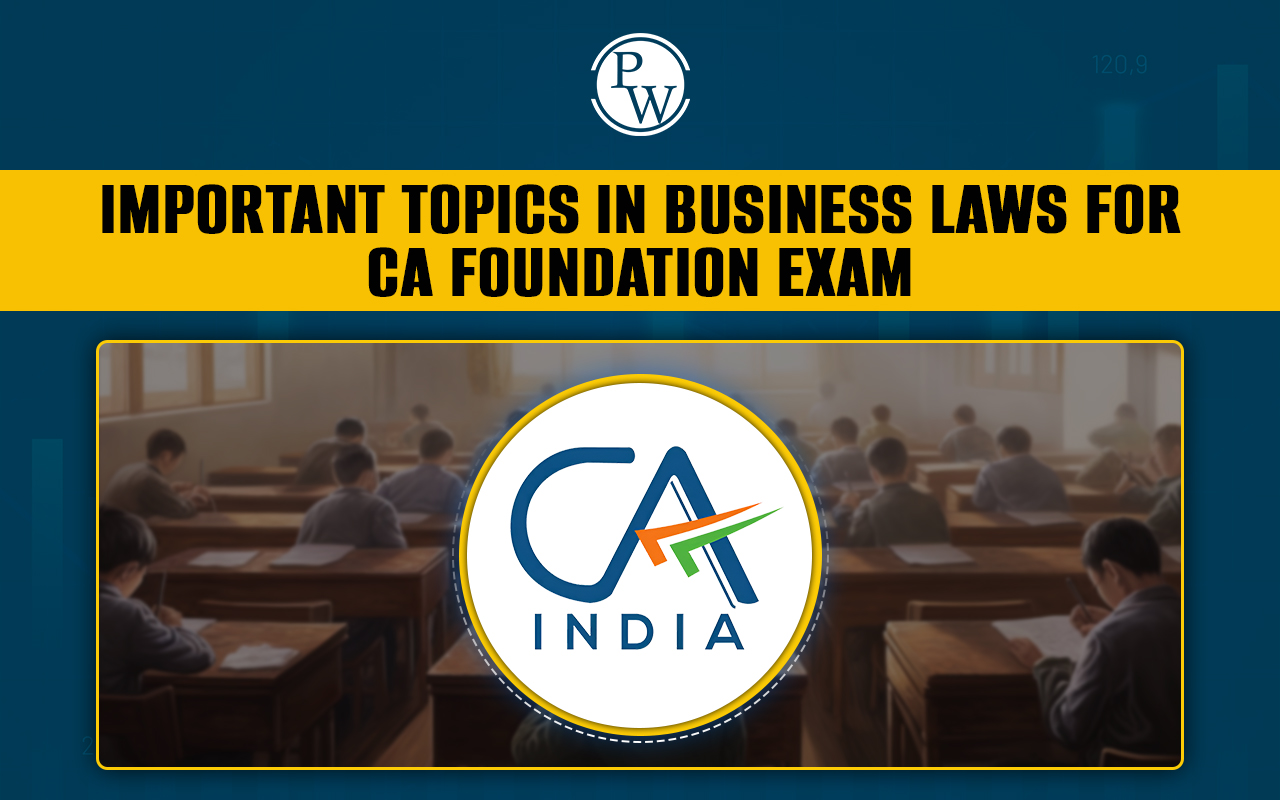Important Topics in Business Laws for CA Foundation