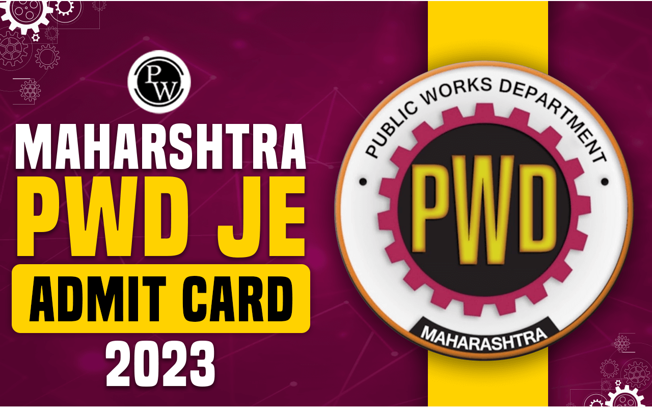 Maharashtra PWD JE Admit Card 2023