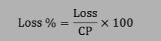 Loss Formula