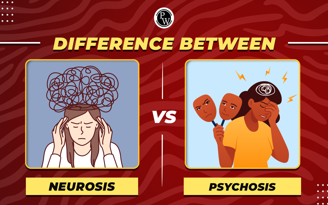 Difference Between Neurosis and Psychosis