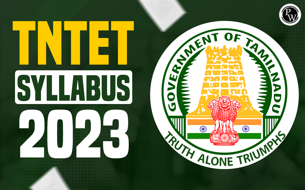 TNTET Syllabus 2023
