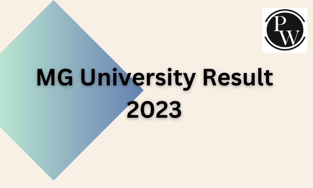 MG University Results 2023