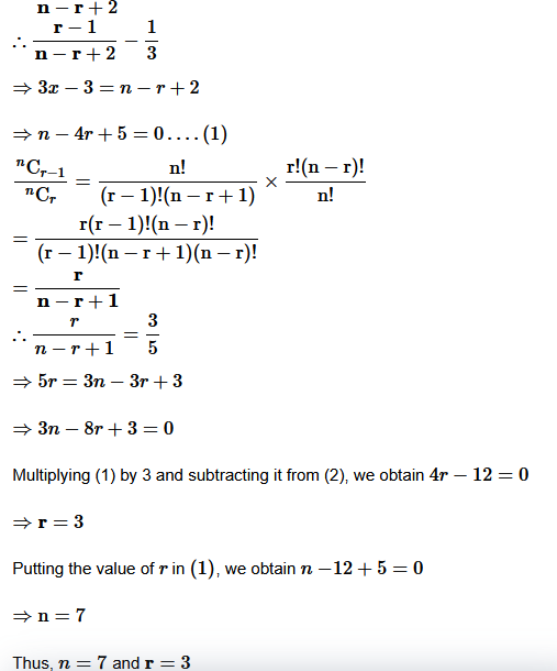 chapter 8-Binomial Theorem  Exercise 8.2