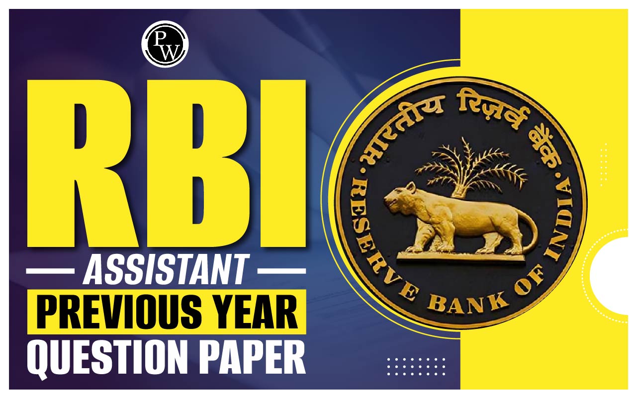 RBI Assistant Previous Year Question Paper PDF with Solutions, Download Link
