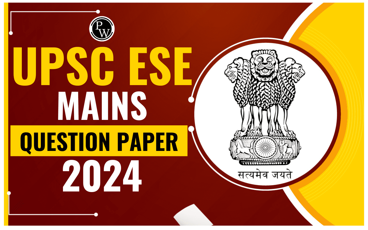 UPSC ESE Mains Question Paper 2024